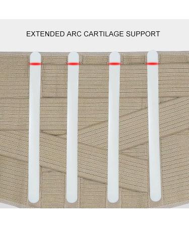 Ergonomic Wide Band Cartilage Support Waist Belt for Comfort | L (m) - Ideal for Seating Exercises - Buy Online on GoSupps.com