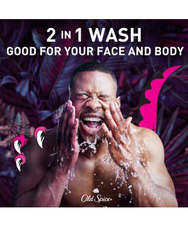 Old Spice Cleansing Body Wash for Men 3X Defense 24/7 Shower Fresh with Lasting Scent 2-in-1 Body & Face Wash Raptorstrike with Dark Berry Scent 33.4 oz 33.4 Fl Oz (Pack of 1) - Buy Online on GoSupps.com