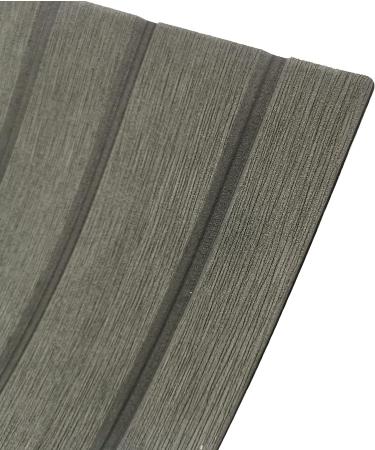 CHURERSHINING EVA Teak Decking Sheet 94.5 x35.4 - Non-Slip, Self-Adhesive Marine Floor Carpet in Charcoal Gray - Buy Online on GoSupps.com