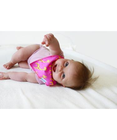 Premium 100% Organic Cotton Baby Bandana Bibs Set of 5 - Girls Set - Buy Online on GoSupps.com