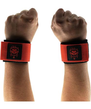 Fitness Wrist Wraps - Lifting Support for Powerlifting & Weightlifting - Custom Fit, Adjustable Strap with Steel Buckle - Buy Online on GoSupps.com