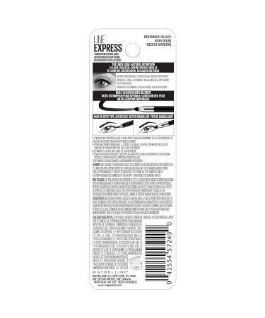 Maybelline Line Express Brownish Black Eyeliner Pencil - 1 Count - Buy Online on GoSupps.com