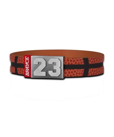 BRAYCE Basketball bracelet with your jersey number 00-99 I Basketball jersey for the wrist personalizable & handmade