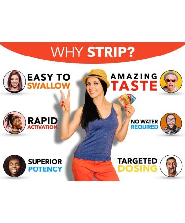 NUTRI-STRIPS ImmunD3 Vitamin D3 40,000iu Oral Strips - Pack of 12 | Rapid Activation Delivery - Buy Online on GoSupps.com
