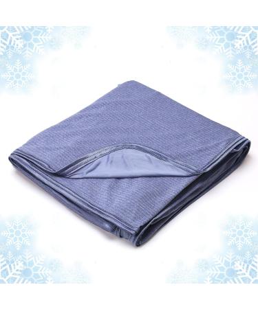 Buy Ailemei Cooling Ceiling for Hot Sleepers Double-Sided Cold Effect Queen Size 228.6x228.6 cm Breathable Summer Comfort Ideal for Night Sweats - Buy Online on GoSupps.com