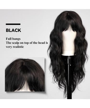 Buy Haircube Black Wig with Pony | Long Wavy & Curly Synthetic Wig for Women | Perfect for Daily & Party Use - Buy Online on GoSupps.com