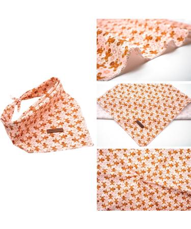 Buy Lionheart Glory Dog Haller - Washable Christmas Bib & Adjustable Kerchief for Small Dogs | Pink Gingerbread Man Design - Buy Online on GoSupps.com