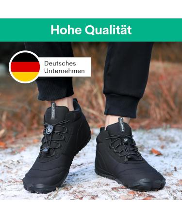 Free Air Child Kepler Barefoot Shoes - Warm Water-Repellent | Perfect Adventure Footwear | 48 EU Black - Buy Online on GoSupps.com