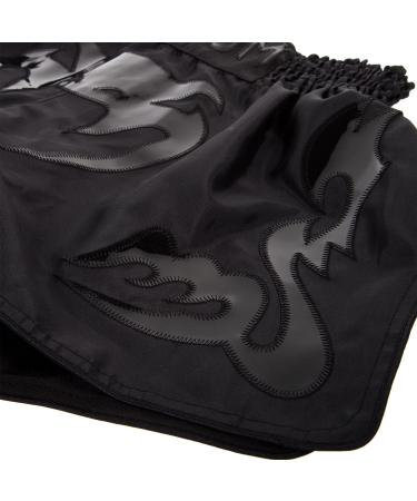 Venum Bangkok Inferno Muay Thai Shorts - X-Large Matte/Black - Buy Online on GoSupps.com