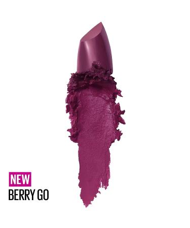 Maybelline Color Sensational Lipstick 0.15 oz - Cream Finish Hydrating Lipstick in Nude, Pink, Red, Plum & Berry Go - Packaging May Vary - Buy Online on GoSupps.com