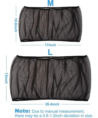 GAGILAND Bird Cage Seed Catcher Mesh Cover for Parrot Cage - Size L (52-77) | Seeds Guard Netting & Skirt - Buy Online on GoSupps.com