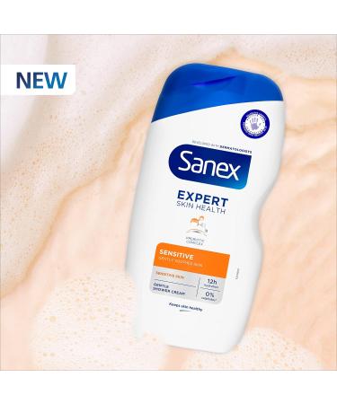 Sanex Body Wash Expert Skin Health Sensitive Shower Gel Dermatologist Tested Gentle for Sensitive Skin Multipack 6 Pack 450ml Bottles Shower Gel 450 ml (Pack of 6) - Buy Online on GoSupps.com