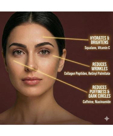 lj rk Face and Neck lifting | Rejuvenating Eye Cream | Reduce Dark Circles and Puffy Eyes | Rejuvenating Eye Cream - Buy Online on GoSupps.com