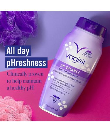 Vagisil pH Balanced Intimate Feminine Wash for Women 12 oz - Pack of 3 | Gynecologist Tested & Hypoallergenic - Packaging May Vary - Buy Online on GoSupps.com