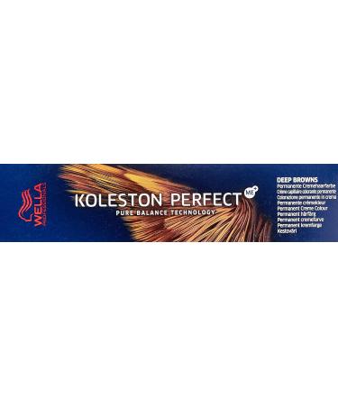 Wella Koleston Perfect Me+ Deep Brown No. 7/75 Medium Blonde Brown Mahogany Hair Colour - 0.66 kg - Buy Online on GoSupps.com