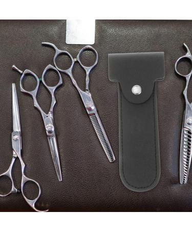 Minkissy Razor Leather Sheath Case | PU Leather Protection for Straight Razors - Hairdresser Safety Etui - Buy Online on GoSupps.com