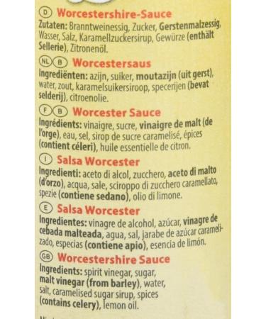 Buy Zeisner Worcestershire Sauce - Authentic English Seasoning No Artificial Flavourings Pack of 4 (4 x 140 ml) - International Shipping Available - Buy Online on GoSupps.com