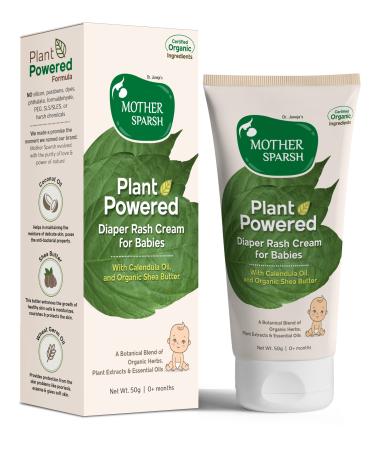Mother Sparsh Plant Powered Diaper Rash Cream for Babies  50 gm