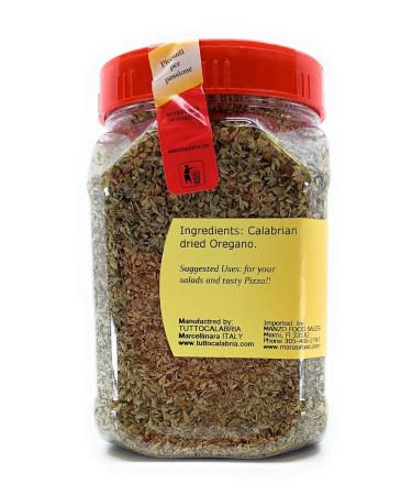 TuttoCalabria Dried Calabrian Oregano Italian Seasoning Shaker 2.82 oz - All Natural Non-GMO Product of Italy - Buy Online on GoSupps.com