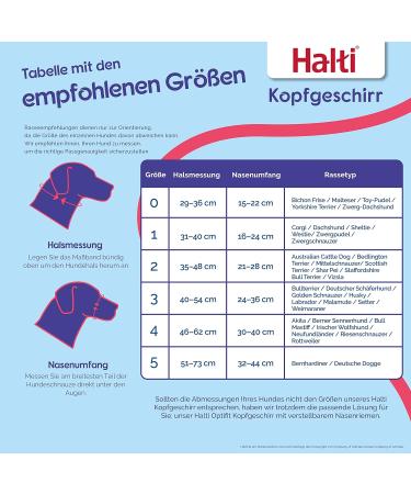 Halti Head Harness for Medium Dogs - Prevent Pulling Lightweight & Padded Nose Strap - Size 2 Forest Green - Buy Online on GoSupps.com