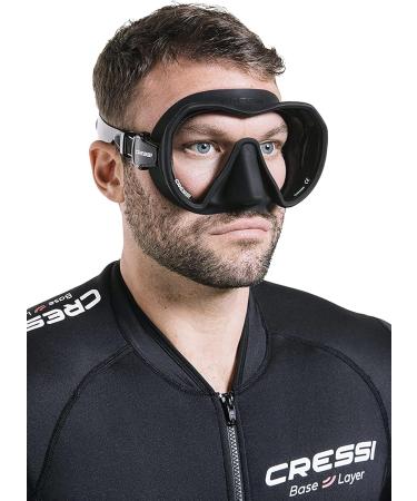Cressi Adult Frameless Scuba Diving Mask - Single Lens - Red - Buy Online on GoSupps.com
