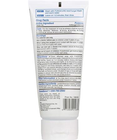 FungiCure Anti-Fungal Athlete's Foot Wash - Shower Treatment - 6 fl oz - Buy Online on GoSupps.com