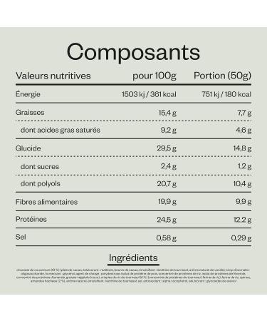 nu3 Vegan Protein Bar Almond Choc Crisps 12 x 50g - Protein bar with 12.2g protein per bar - only 1.2g sugar per protein bar - soy and palm oil free - gluten free - Buy Online on GoSupps.com