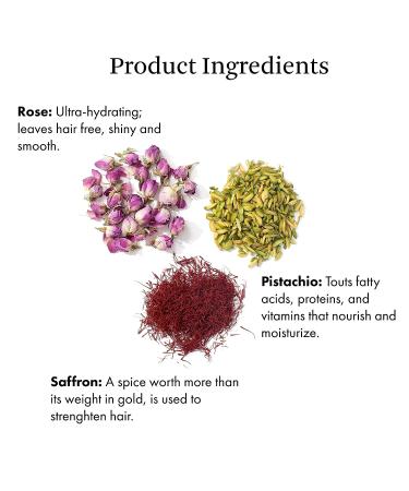 Joon Saffron Hair Elixir Pistachio + Rose Hair Oil 3.11 Fl. Oz. - Nourishing Hair Treatment - Buy Online on GoSupps.com