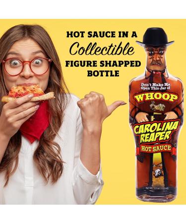 WHOOP Premium Carolina Reaper Hot Sauce Try if you dare! Perfect Gourmet Gift for the Hot Sauce Fan - Buy Online on GoSupps.com