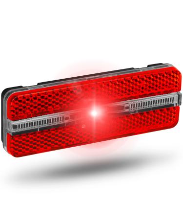 B chel bike rear light LED for dynamo operation I stvzo approved with parking light i luggage rack rear light sunset strip i bicycle critters bike rear light dynamo bike light at the back black - Buy Online on GoSupps.com