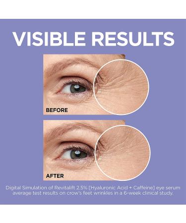 Revitalift Hyaluronic Acid + Caffeine Eye Serum | L'Oreal Paris Anti-Aging Moisturizer Sample - Buy Online on GoSupps.com