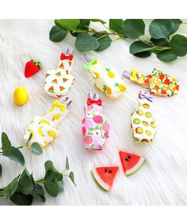 Nuanchu 6 Pieces Bird Diaper Washable Parrot Diapers Reusable Bird Flight Suit Diaper Waterproof Inner Layer Protective Parrot Nappy Clothes for Parakeet Parrot Mini Macaw Budgie Canary  Fruit Style Medium - Buy Online on GoSupps.com