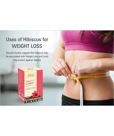 Herbs Botanica Hibiscus Flower Dried Organic For Tea Hair Growth Flor De Jamaica Organica Whole Full Flower Petals Cake Decoration & Cocktails 7.05 Oz / 200 Gms - Buy Online on GoSupps.com