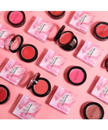 DE'LANCI Cream Blush for Cheeks Highly Pigmented Soft Matte Blusher Long Last Rosy Glow Blush for Women Lightweight Natural Creme Blush Makeup Buildable Not Greasy Vegan & Cruelty Free(TIPSY 01#) 01# Tipsy - Buy Online on GoSupps.com