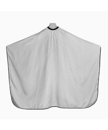 Waterproof Hairdresser Cloak - Professional Hairdressing Salon Cape for Cuts & Colors | 160x145 cm White Robe - Buy Online on GoSupps.com