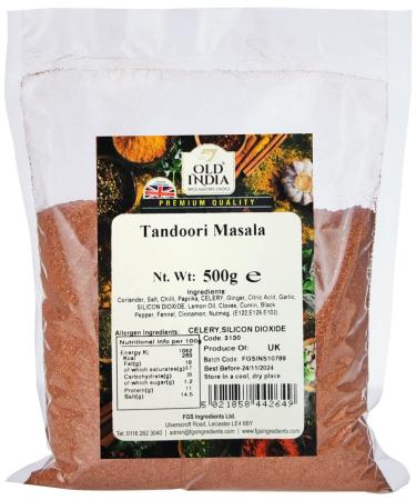Old India Tandoori Masala 500g - Buy Online on GoSupps.com
