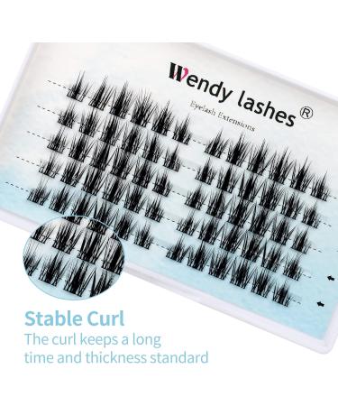 15mm C Curl Cluster Lashes 0.07mm - Soft and Wispy DIY Lash Extensions | Reusable Individual Eyelash Clusters | FD-D33-0.07-C-15 - Buy Online on GoSupps.com