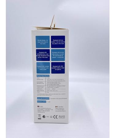 Smart toilet and room air purifier model: S-100A - Buy Online on GoSupps.com