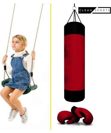 Buy Clean Sports Ceiling Holder for Boxing Bags & Sling Trainers - 400kg Stainless Steel Bracket with Carabiner Hook - International Shipping Available - Buy Online on GoSupps.com