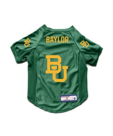 Littlearth Unisex-Adult NCAA Baylor Bears Stretch Pet Jersey, Team Color, Medium