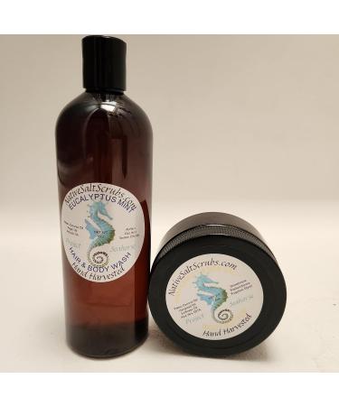 Buy Grapefruit & Sea Salt Body Butter 7.5 oz - Nourishing Moisturizer for Glowing Skin | International Shipping Available - Buy Online on GoSupps.com