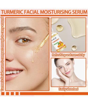Buy Turmeric Essential Oil & Moisturizing Facial Serum - Hydrating Skincare for Men & Women - International Shipping - Buy Online on GoSupps.com