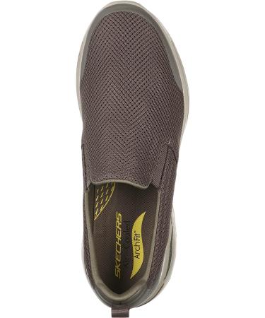 Skechers Men's GoWalk Arch Fit X-Wide Casual Loafer Sneaker - Taupe | Size 10.5 - Buy Online on GoSupps.com
