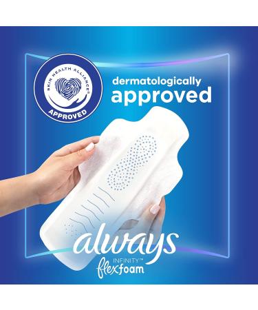 Always Infinity Size 4 Overnight Pads Multipack - 78 Count, Unscented with FlexFoam and Wings - Buy Online on GoSupps.com