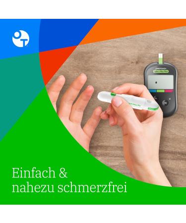 Onetouch Select Plus Flex Blood Sugar Measuring System for Diabetes | 1 Device + 40 Test Strips + Stech Aid & Lanzetten | Accurate MG/DL Results - Buy Online on GoSupps.com
