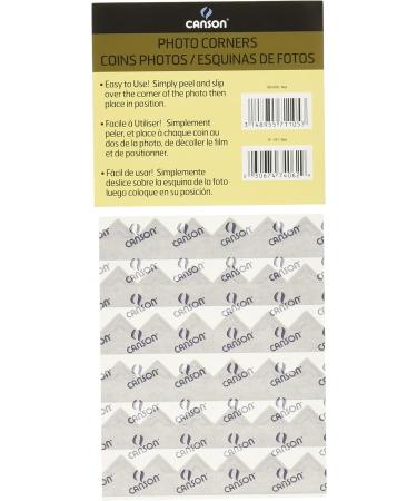 Canson Self-Adhesive Photo Corners Black (Pack Of 252) - Buy Online on GoSupps.com