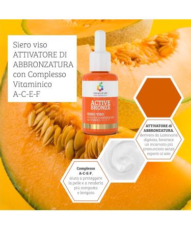 Tanning Activator Face Serum with A-C-E-F Vitamin Complex - 30 ml gives the complexion a naturally more pronounced coloring - Buy Online on GoSupps.com