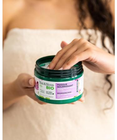 Nat & Nove Bio Hair Care 3 in 1 Nourishing Mask Curly Frizzy Hair 300ml - Buy Online on GoSupps.com