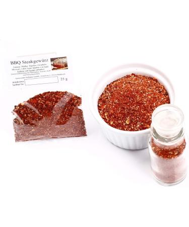  Feine W rze Steak Barbecue Spice Mix | Steak Spices | Spice Preparation for Marinades Dips Barbecue Dishes | 25g - Buy Online on GoSupps.com