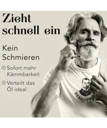 Beardpride Bio Bart l f r M nner - 100% Naturreine Bartpflege l aus dem Barbershop - Fruchtiger Duft f r weichen Bart - 30 ml - Buy Online on GoSupps.com